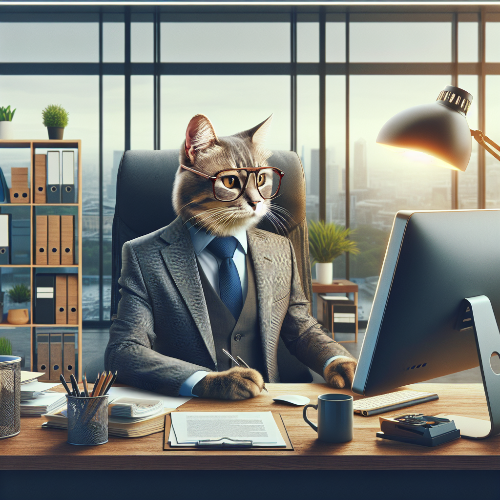 Boss Cat Dall·E 3