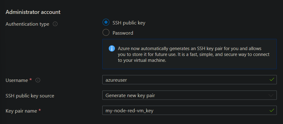 Azure Administrator account